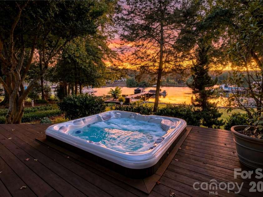 8172 Malibu Pointe Lane, Denver, NC 28037.  MLS# CAR4424504, YatesRealty ID 51133. Hot tub conveys