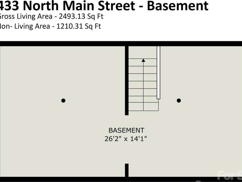 433 Main Street, Mocksville, NC 27028.  MLS# CAR4423506, YatesRealty ID 51141. 
