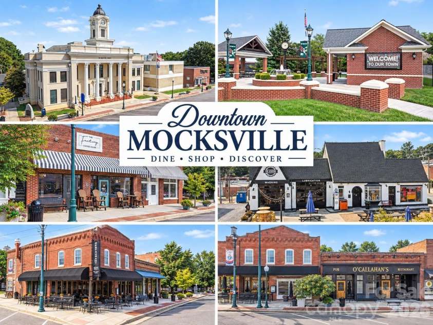 433 Main Street, Mocksville, NC 27028.  MLS# CAR4423506, YatesRealty ID 51141. Enjoy our downtown, just steps away.