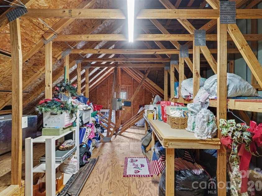 2604 Bellasera Way, Matthews, NC 28105.  MLS# CAR4425096, YatesRealty ID 51142. Attic Storage