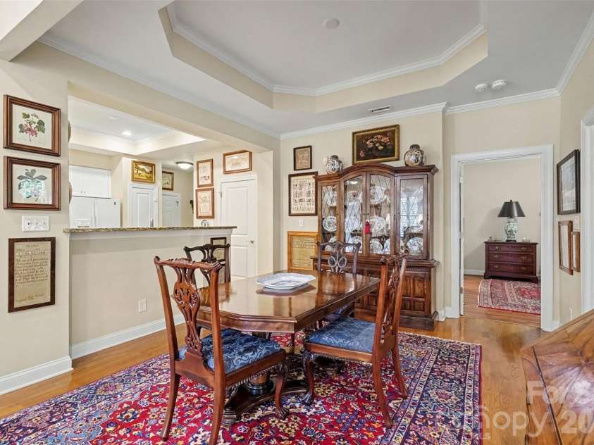 2604 Bellasera Way, Matthews, NC 28105.  MLS# CAR4425096, YatesRealty ID 51142. Dining Room