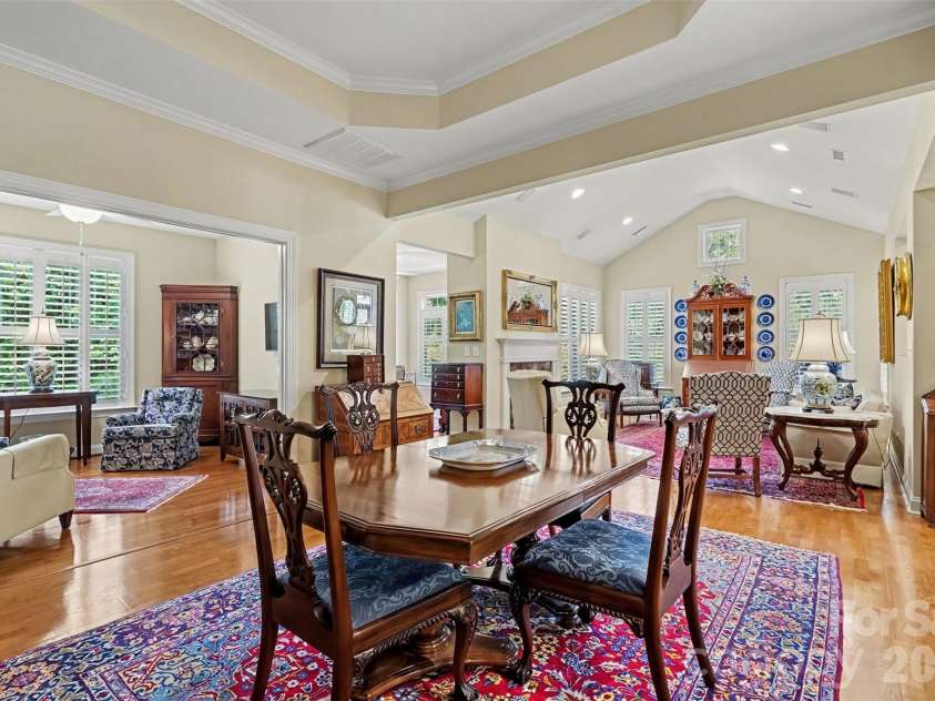 2604 Bellasera Way, Matthews, NC 28105.  MLS# CAR4425096, YatesRealty ID 51142. Dining room