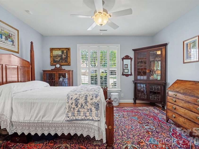 2604 Bellasera Way, Matthews, NC 28105.  MLS# CAR4425096, YatesRealty ID 51142. Main level bedroom (2)