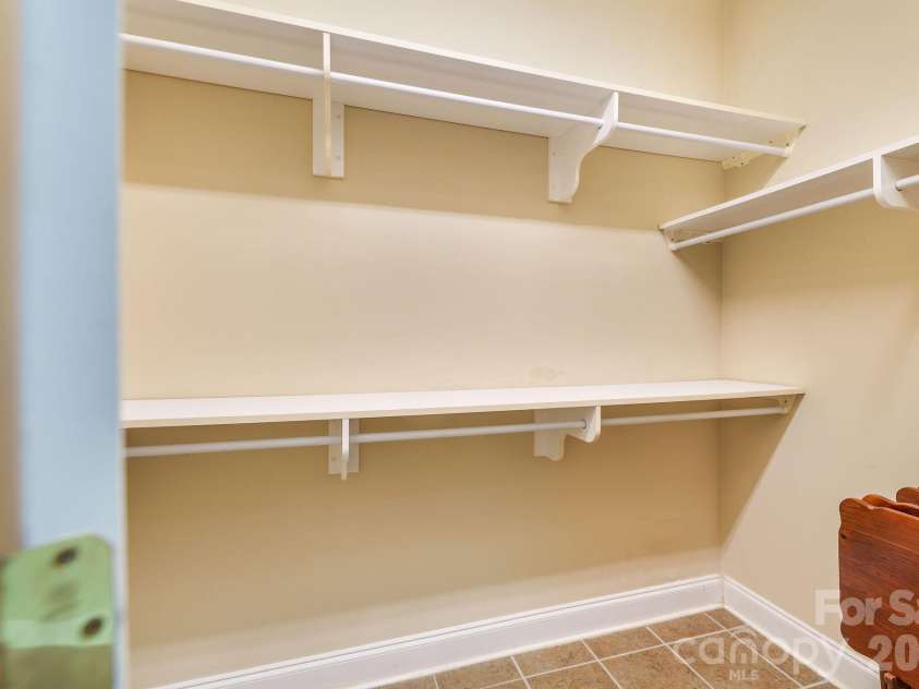 896 West Pointe Drive, Asheville, NC 28806.  MLS# CAR4420183, YatesRealty ID 51145. Primary closet.