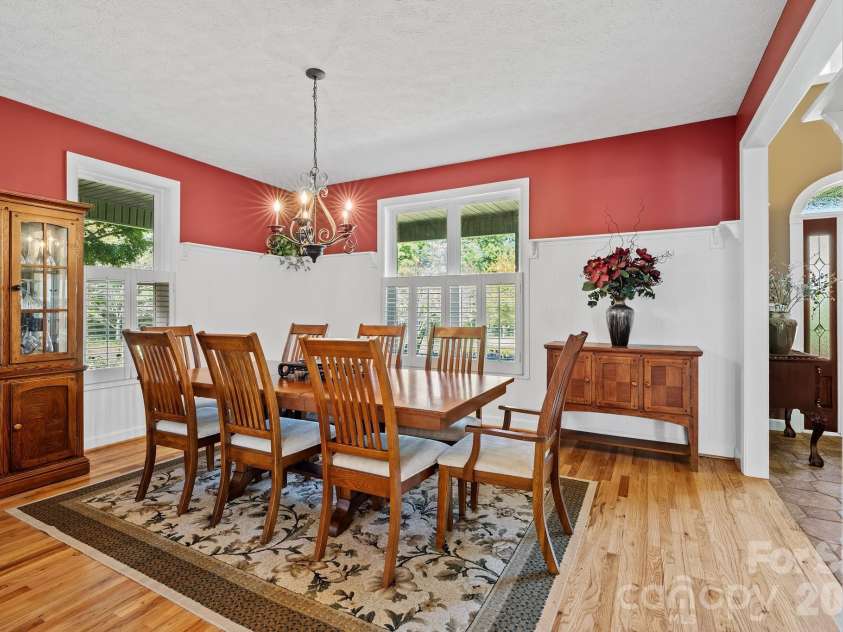 187 Duncan Creek Road, Fletcher, NC 28732.  MLS# CAR4424773, YatesRealty ID 51157. Formal dining room