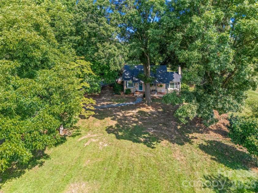 5517 Highway 218 Highway, Monroe, NC 28110.  MLS# CAR4425006, YatesRealty ID 51160. Aerial View Front