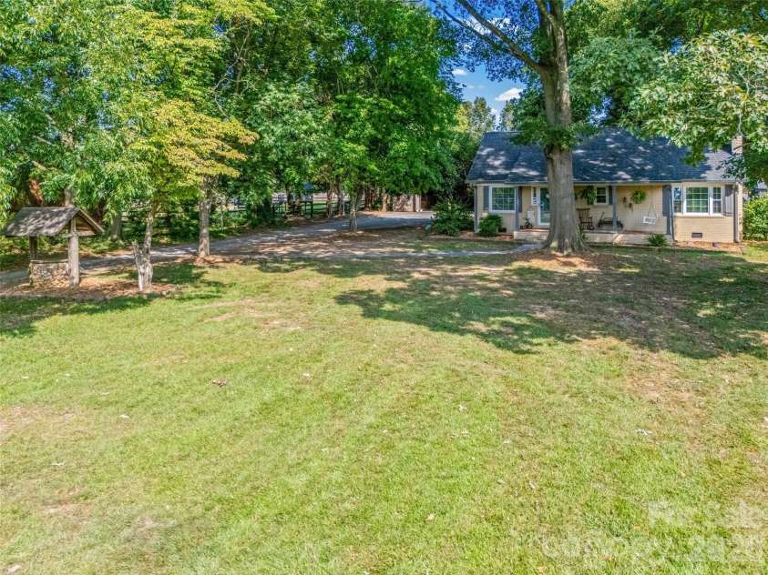 5517 Highway 218 Highway, Monroe, NC 28110.  MLS# CAR4425006, YatesRealty ID 51160. Aerial View Front