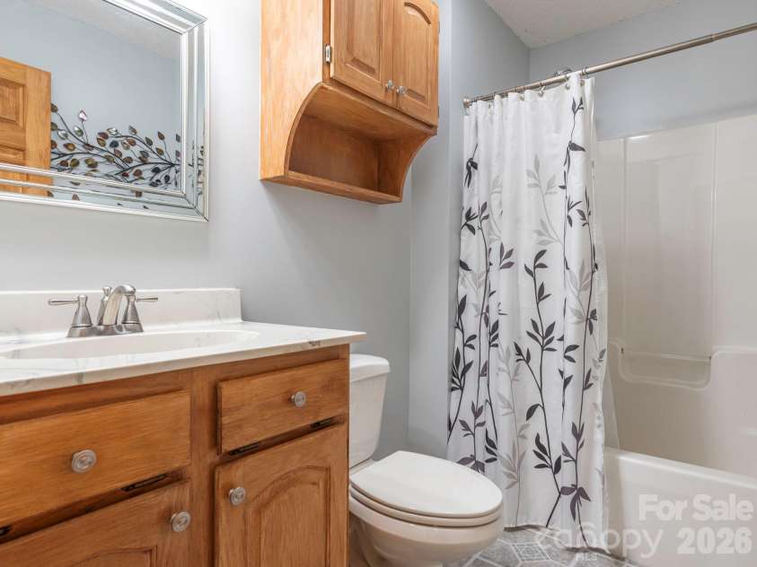 2434 Plantation Road, Concord, NC 28027.  MLS# CAR4425292, YatesRealty ID 51163. Hall bath