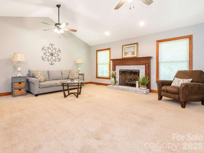 2434 Plantation Road, Concord, NC 28027.  MLS# CAR4425292, YatesRealty ID 51163. Living room