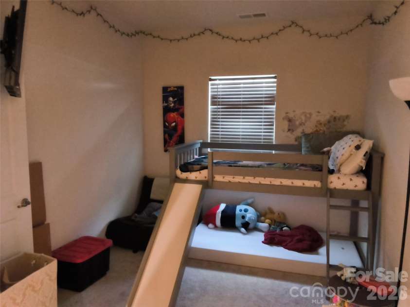 1205 May Apple Drive, Matthews, NC 28104.  MLS# CAR4425216, YatesRealty ID 51165. Bedroom 3