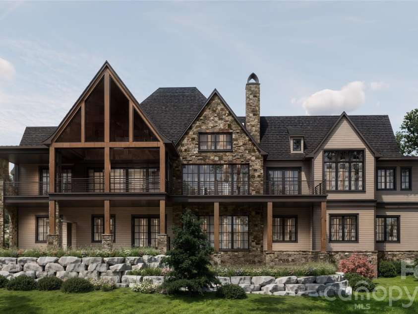 565 Walnut Valley Parkway, Arden, NC 28704.  MLS# CAR4392151, YatesRealty ID 51170. Back Rendering
