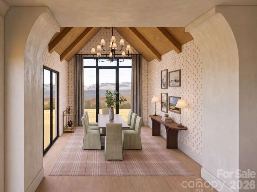 565 Walnut Valley Parkway, Arden, NC 28704.  MLS# CAR4392151, YatesRealty ID 51170. Dining Room Rendering