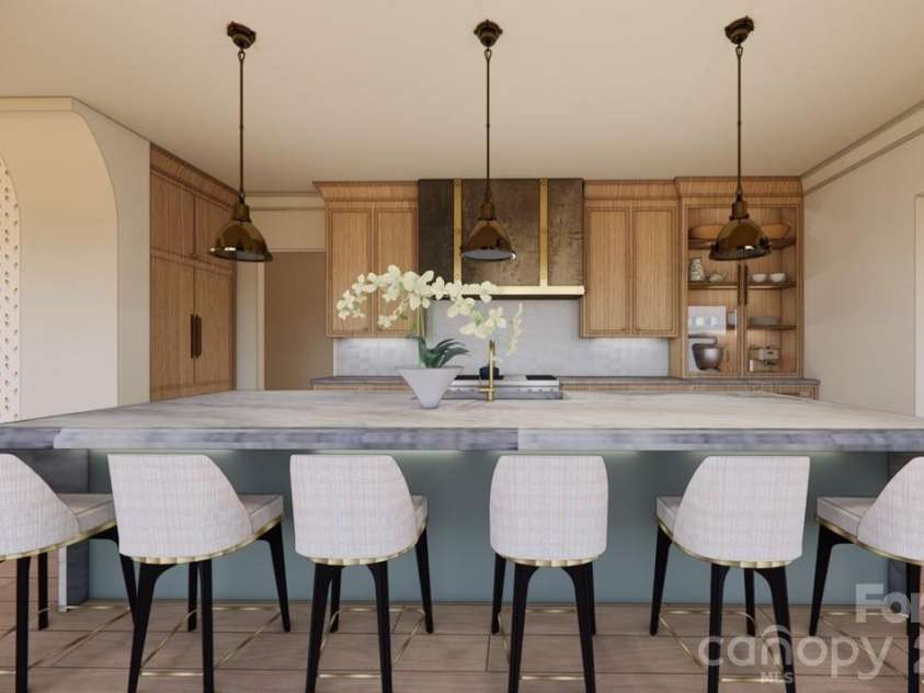 565 Walnut Valley Parkway, Arden, NC 28704.  MLS# CAR4392151, YatesRealty ID 51170. Kitchen Rendering