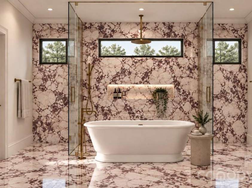 565 Walnut Valley Parkway, Arden, NC 28704.  MLS# CAR4392151, YatesRealty ID 51170. Primary Bathroom Rendering