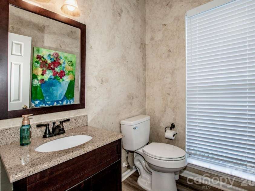111 Comata Road, Mooresville, NC 28117.  MLS# CAR4423905, YatesRealty ID 51181. 1st floor powder room