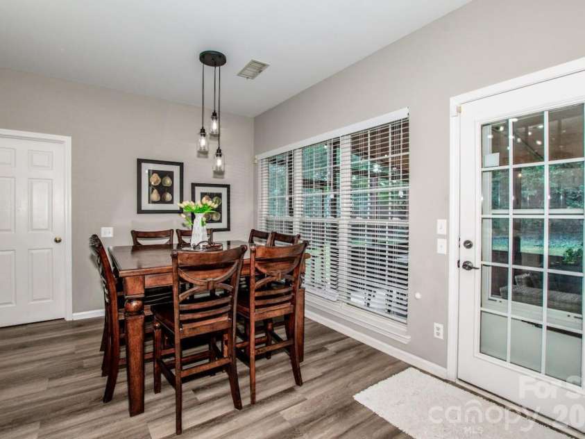 111 Comata Road, Mooresville, NC 28117.  MLS# CAR4423905, YatesRealty ID 51181. Dining area with walk out
