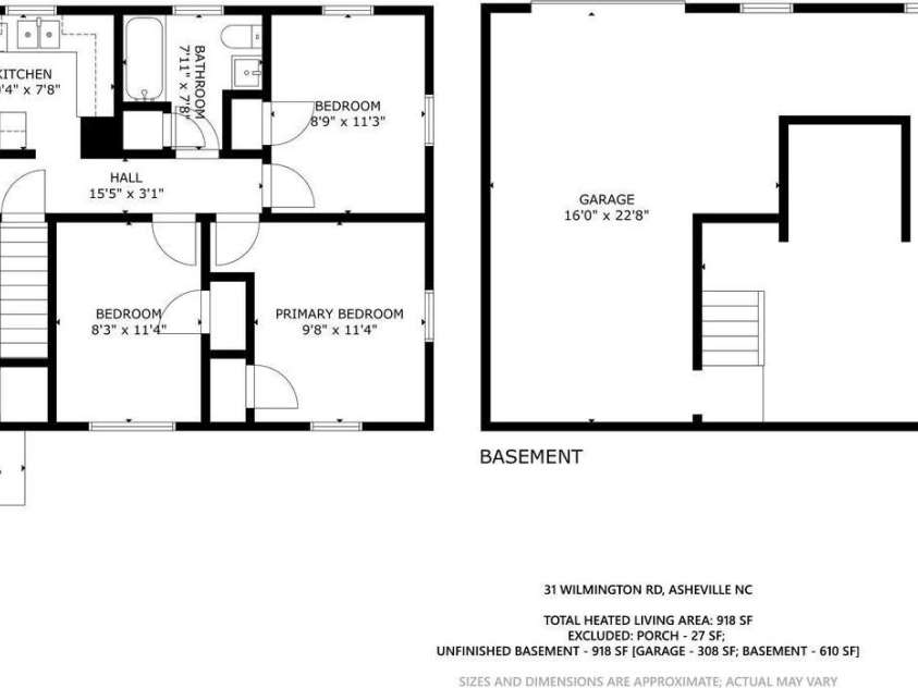 31 Wilmington Road, Asheville, NC 28803.  MLS# CAR4424630, YatesRealty ID 51182. 