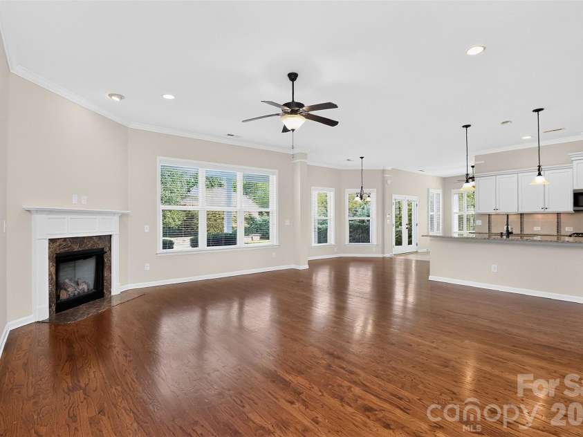 10605 Coronet Court, Harrisburg, NC 28075.  MLS# CAR4425438, YatesRealty ID 51184. Great Room