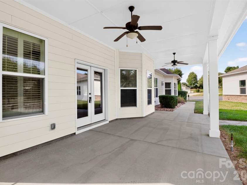 10605 Coronet Court, Harrisburg, NC 28075.  MLS# CAR4425438, YatesRealty ID 51184. Huge covered back porch