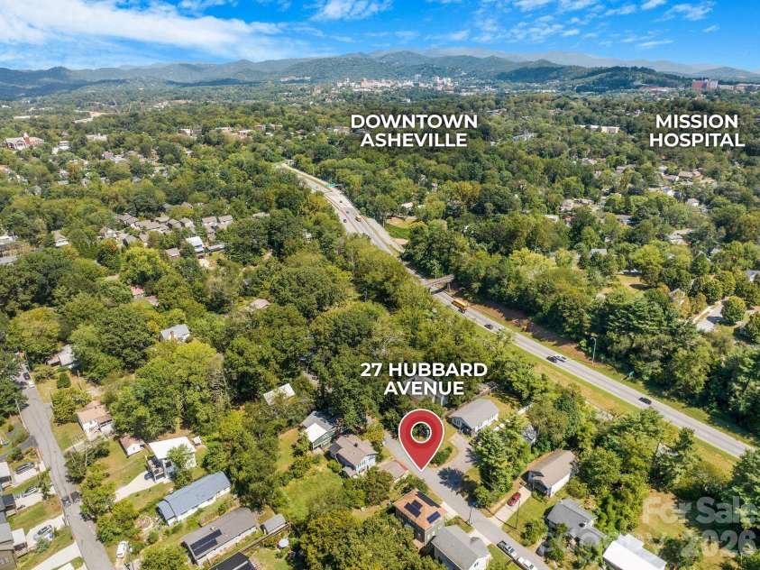 27 Hubbard Avenue, Asheville, NC 28806.  MLS# CAR4416659, YatesRealty ID 51187. 