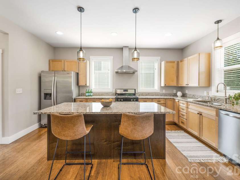 27 Hubbard Avenue, Asheville, NC 28806.  MLS# CAR4416659, YatesRealty ID 51187. Kitchen Island /Kitchen