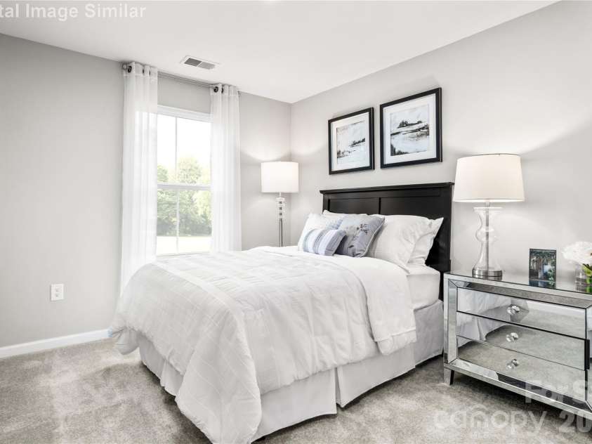 2270 Stephens Farm Drive, China Grove, NC 28023.  MLS# CAR4425414, YatesRealty ID 51190. Second Bedroom with Ample Closet Space