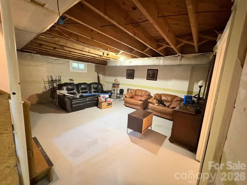 818 Hillcrest Avenue, Gastonia, NC 28052.  MLS# CAR4424650, YatesRealty ID 51192. BASEMENT