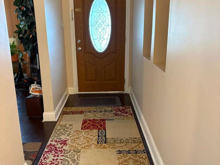 818 Hillcrest Avenue, Gastonia, NC 28052.  MLS# CAR4424650, YatesRealty ID 51192. MAIN ENTRANCE FROM INSIDE