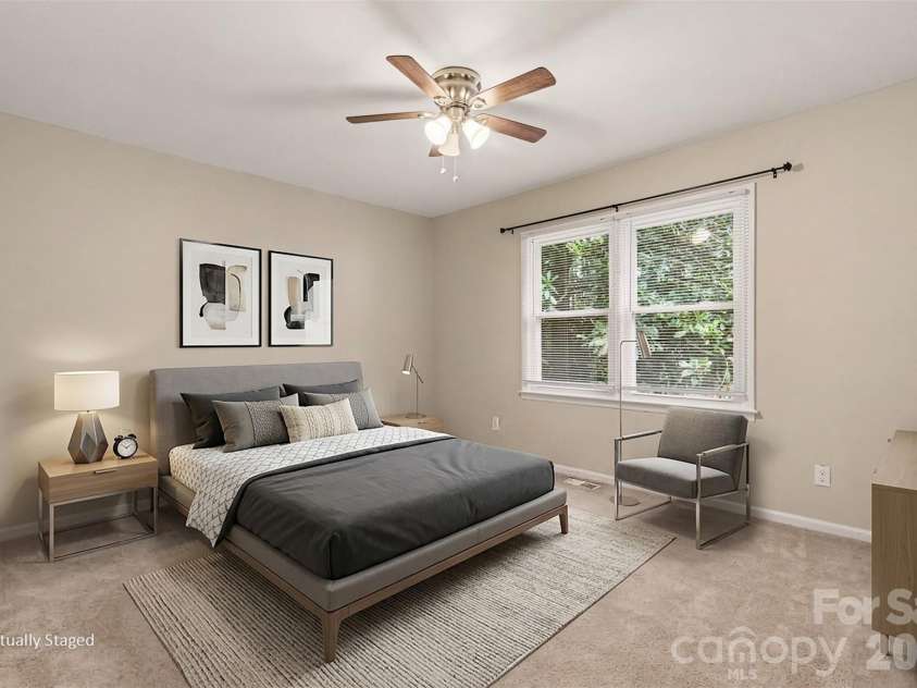 248 Hillcrest Avenue, Rock Hill, SC 29732.  MLS# CAR4425348, YatesRealty ID 51194. Bedroom #2 overlooks the backyard,