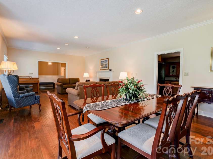 1808 Arbor Way Drive, Shelby, NC 28150.  MLS# CAR4425151, YatesRealty ID 51197. Dining Room/Living Room