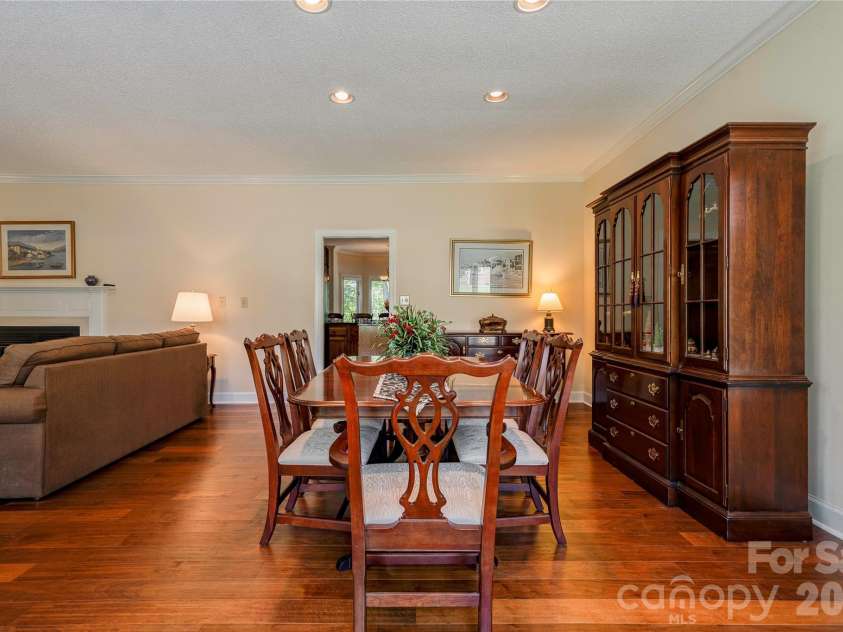 1808 Arbor Way Drive, Shelby, NC 28150.  MLS# CAR4425151, YatesRealty ID 51197. Dining Room/Living Room