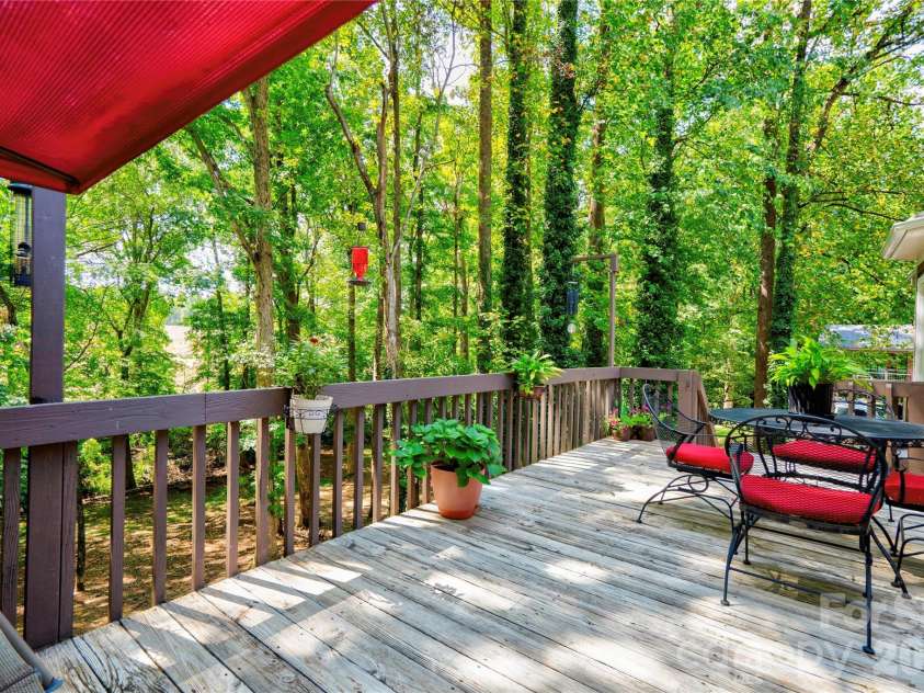 1808 Arbor Way Drive, Shelby, NC 28150.  MLS# CAR4425151, YatesRealty ID 51197. Rear Deck
