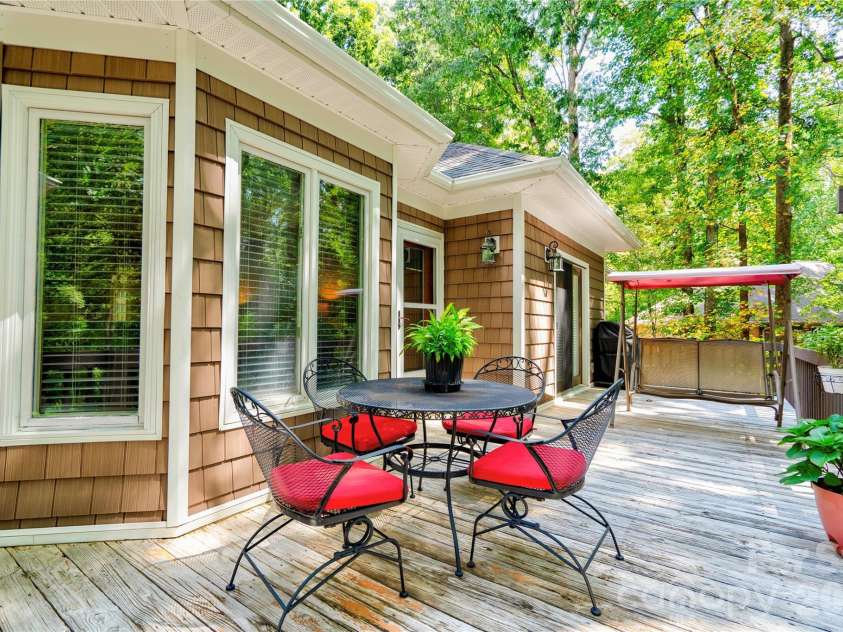 1808 Arbor Way Drive, Shelby, NC 28150.  MLS# CAR4425151, YatesRealty ID 51197. Rear Deck