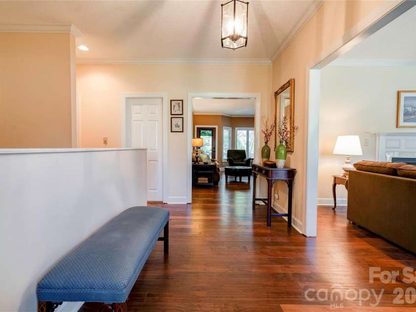 1808 Arbor Way Drive, Shelby, NC 28150.  MLS# CAR4425151, YatesRealty ID 51197. View from Foyer