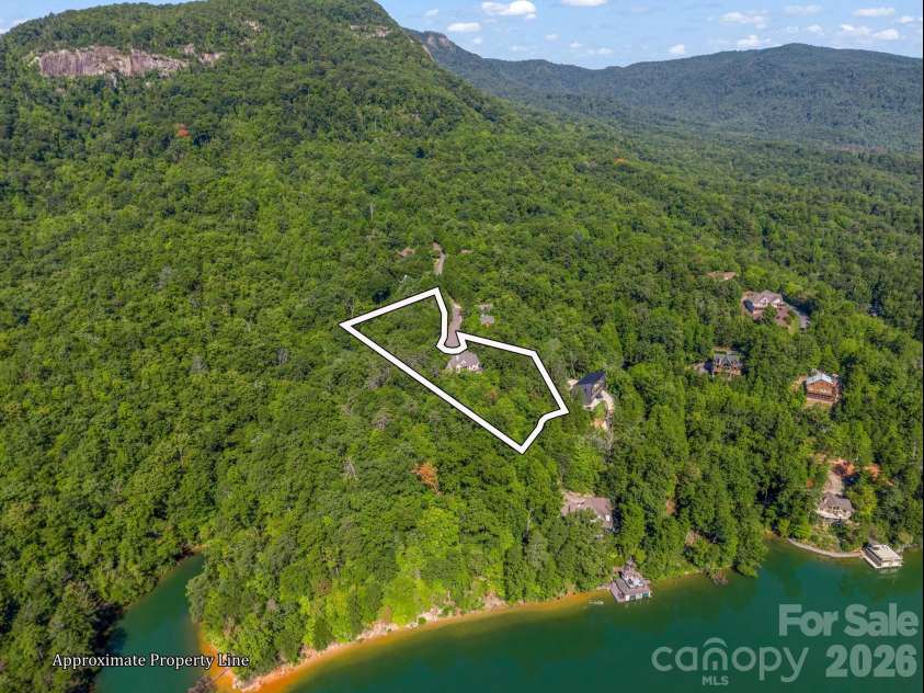 224 Highland Heights, Lake Lure, NC 28746.  MLS# CAR4423316, YatesRealty ID 51198. 