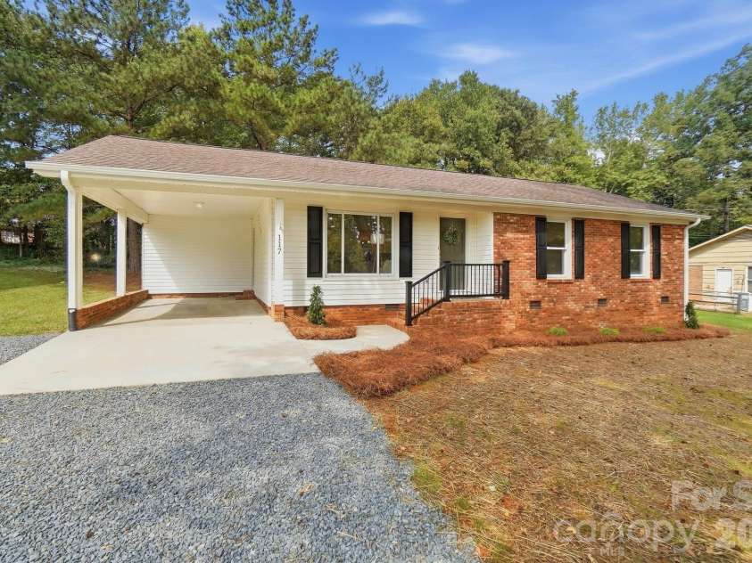 117 Boundary Road, Oakboro, NC 28129.  MLS# CAR4424286, YatesRealty ID 51204. 