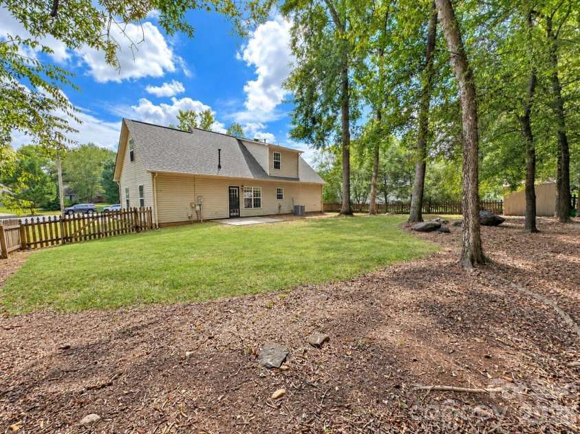 4075 Zebulon Avenue, Concord, NC 28027.  MLS# CAR4425234, YatesRealty ID 51208. Large Backyard
