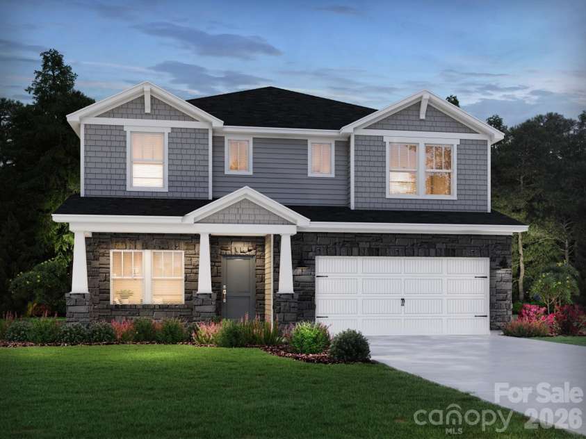 121 Frontiersman Drive, Mocksville, NC 27028.  MLS# CAR4419227, YatesRealty ID 51212. Exterior Rendering