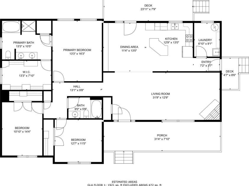 35 Donaldson Place, Waynesville, NC 28786.  MLS# CAR4239581, YatesRealty ID 5122. 