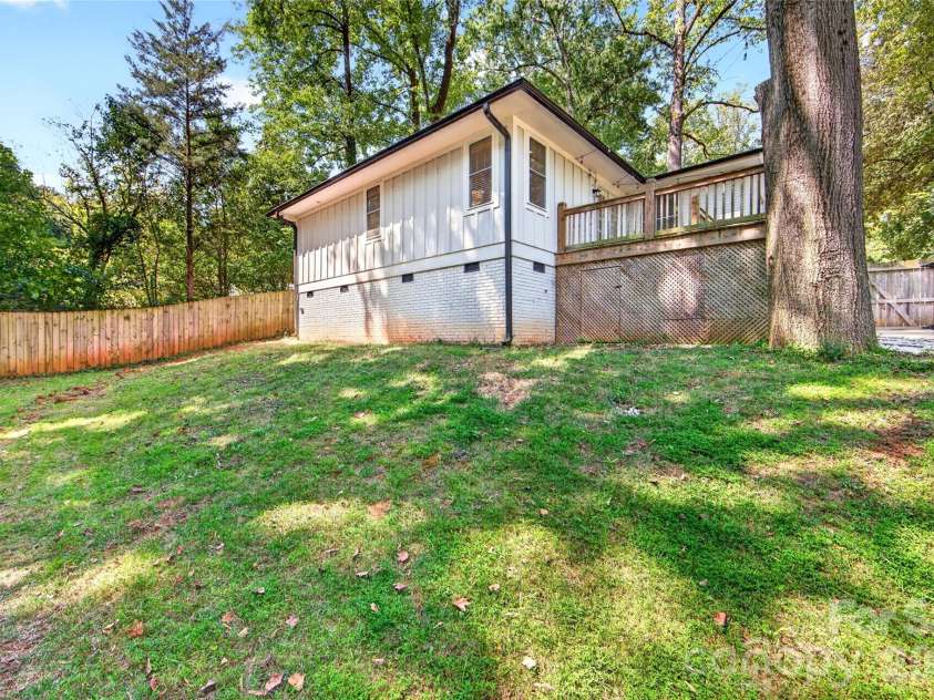 1837 Camp Greene Street, Charlotte, NC 28208.  MLS# CAR4424769, YatesRealty ID 51235. Backyard