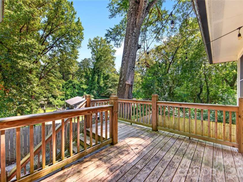 1837 Camp Greene Street, Charlotte, NC 28208.  MLS# CAR4424769, YatesRealty ID 51235. Deck