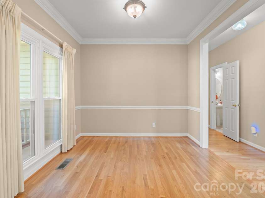 13618 Willow Breeze Lane, Huntersville, NC 28078.  MLS# CAR4424100, YatesRealty ID 51256. Dining room 1