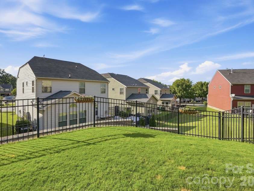 3224 Morgan Clark Road, Charlotte, NC 28208.  MLS# CAR4423182, YatesRealty ID 51257. Fully Fenced yard
