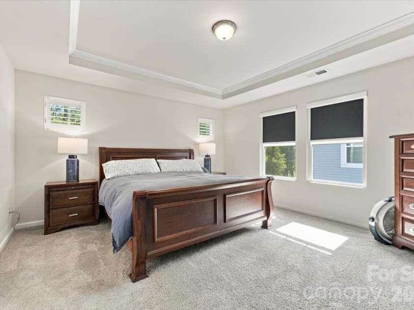 8036 Overmeadow Lane, Charlotte, NC 28269.  MLS# CAR4419889, YatesRealty ID 51259. Primary bedroom