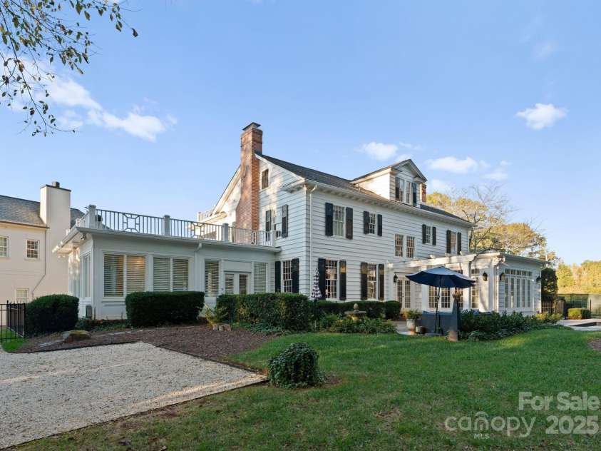 4016 Nettie Court, Charlotte, NC 28211.  MLS# CAR4318794, YatesRealty ID 5126. Rear Exterior 