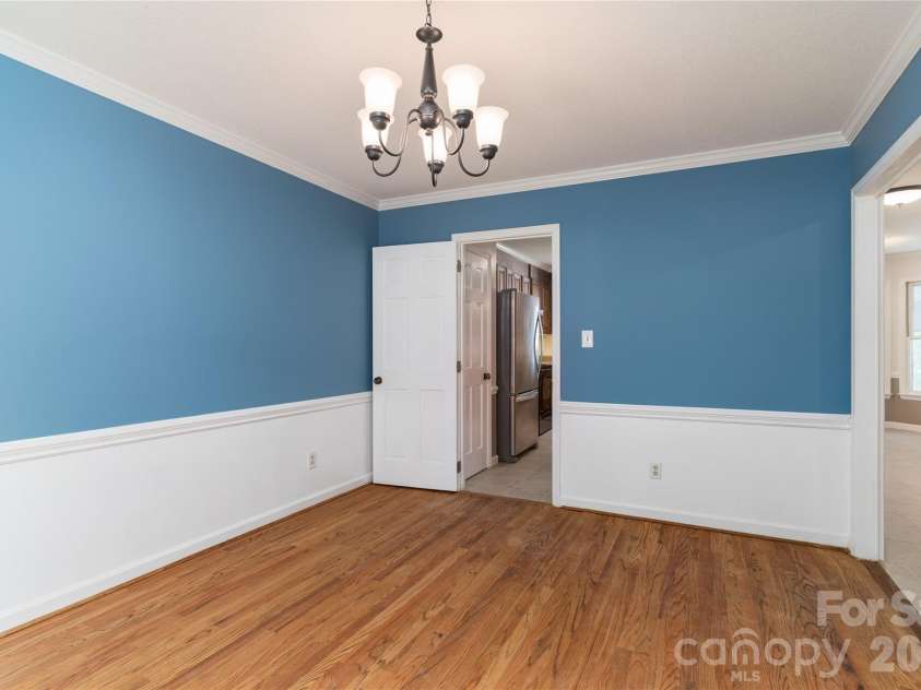 10717 Danesway Lane, Cornelius, NC 28031.  MLS# CAR4418933, YatesRealty ID 51266. Formal dining room