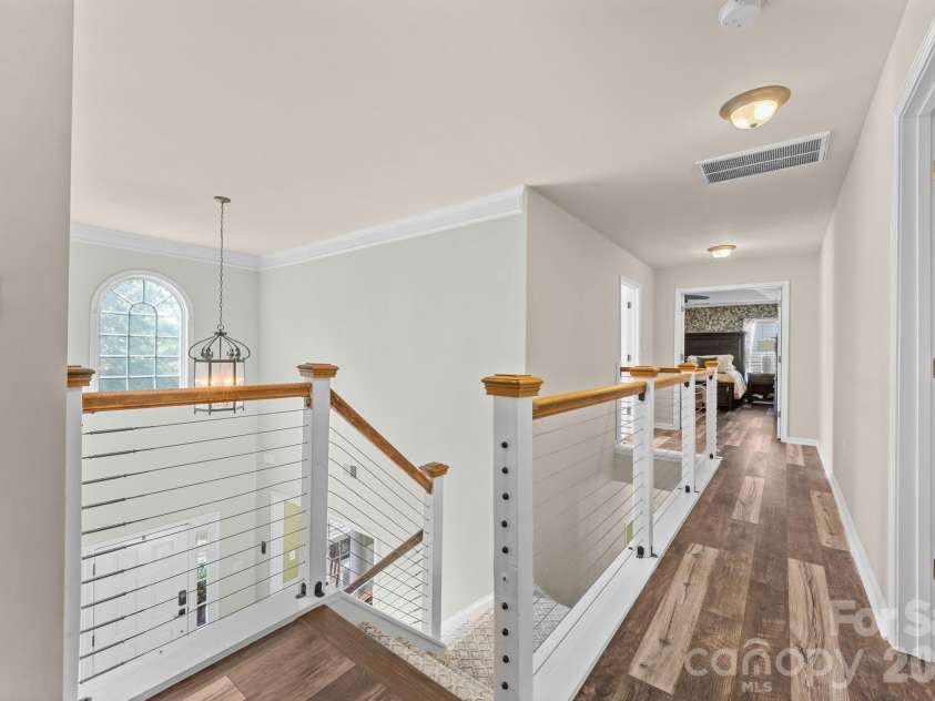 13439 Porter Creek Road, Charlotte, NC 28262.  MLS# CAR4418990, YatesRealty ID 51267. 2nd Floor Hallway