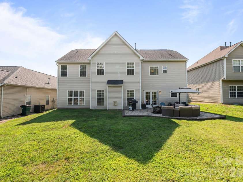 13439 Porter Creek Road, Charlotte, NC 28262.  MLS# CAR4418990, YatesRealty ID 51267. Back Yard