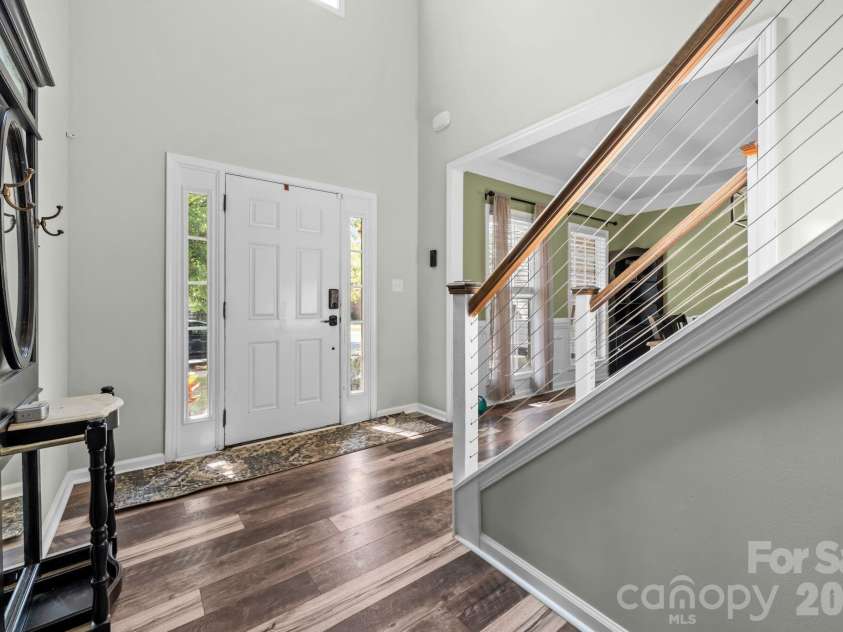 13439 Porter Creek Road, Charlotte, NC 28262.  MLS# CAR4418990, YatesRealty ID 51267. Entry Foyer