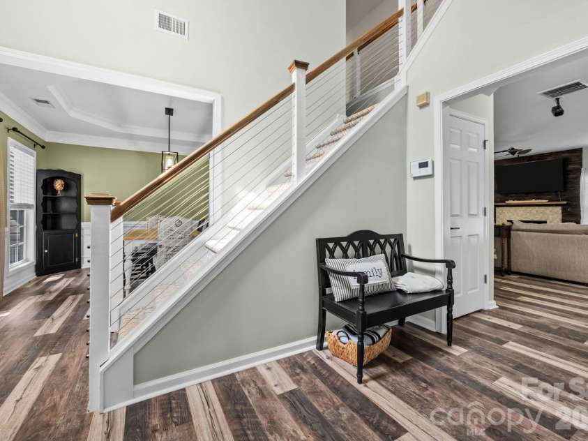 13439 Porter Creek Road, Charlotte, NC 28262.  MLS# CAR4418990, YatesRealty ID 51267. Foyer